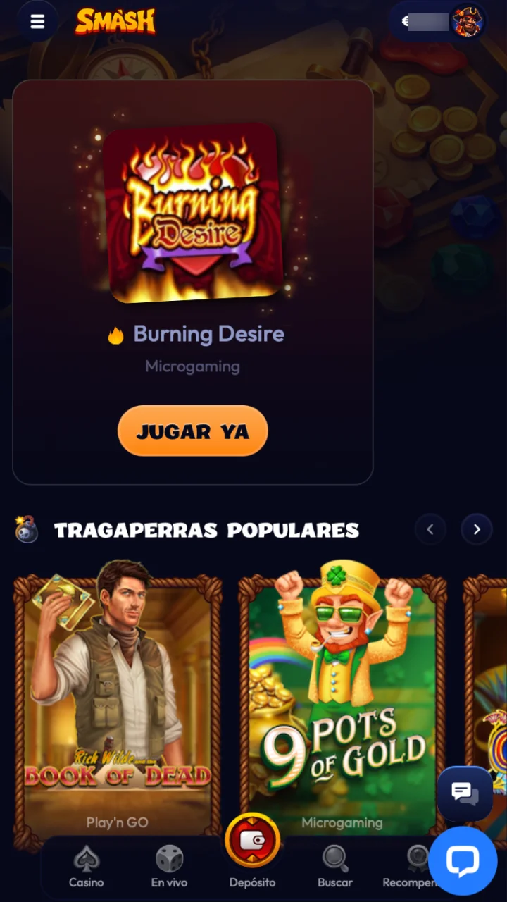 Entrar en la cuenta