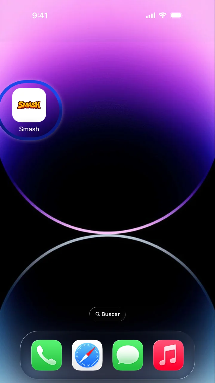 iPhone: abrir la app desde la pantalla de inicio